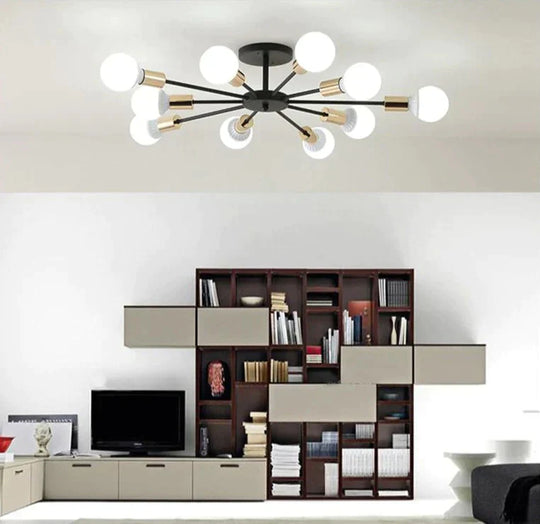 Fashion Modern Lamps Led Pendant Lights Indoor Lighting Gold Electropla Living Dining Room Bedroom
