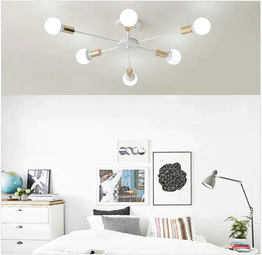Fashion Modern Lamps Led Pendant Lights Indoor Lighting Gold Electropla Living Dining Room Bedroom