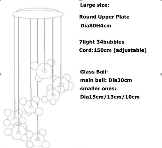 Led Nordic Iron Glass Mickey Gradual Blue Lamp Light.pendant Lights.pendant Lamp.pendant Light For