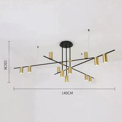 Scandinavian Post - Modern Led Ceiling Chandeliers Lighting Creative Designer Hanging Lamp Dining
