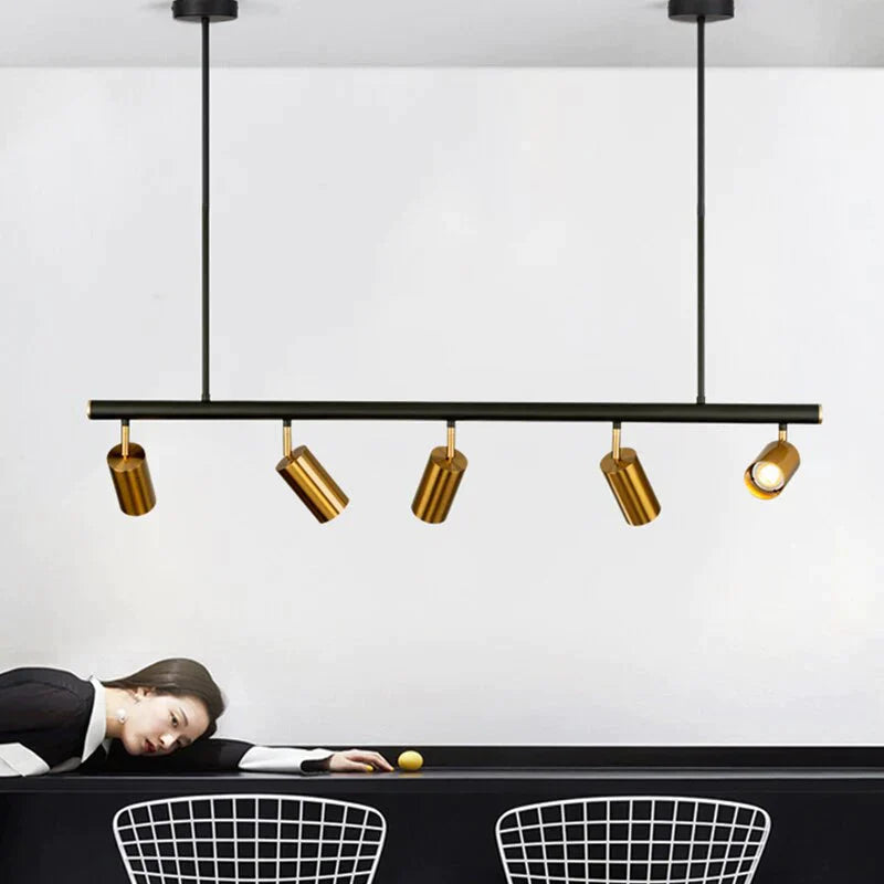 Europe Nordic Copper Brass Pendant Lights Modern Lamp Bedroom Dinning Bar Hanglamp Golden Spotlight