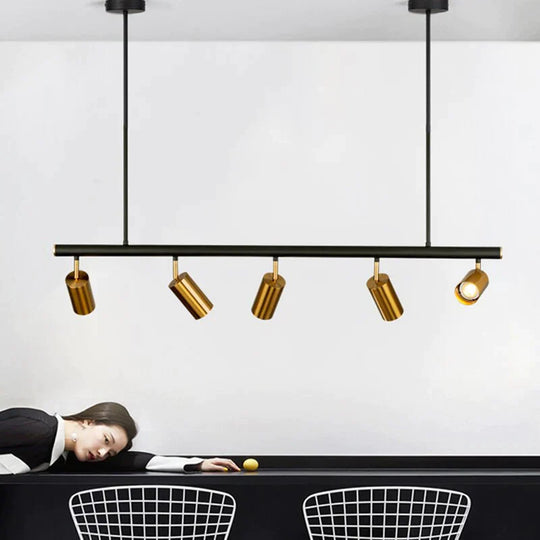 Europe Nordic Copper Brass Pendant Lights Modern Lamp Bedroom Dinning Bar Hanglamp Golden Spotlight
