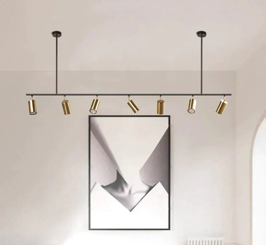 Europe Nordic Copper Brass Pendant Lights Modern Lamp Bedroom Dinning Bar Hanglamp Golden Spotlight