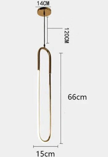 Nordic Light Tube Pendant Industrial Lamp Lustre Pendente Hanging Lights Living Room Home Loft