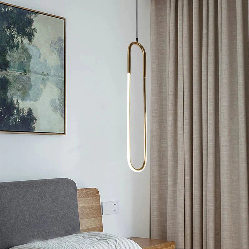 Nordic Light Tube Pendant Industrial Lamp Lustre Pendente Hanging Lights Living Room Home Loft