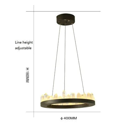 Modern Chandelier Lustre Led Living Room Crystal Lamp Hotel Villa Exhibition Hall Art Decoration
