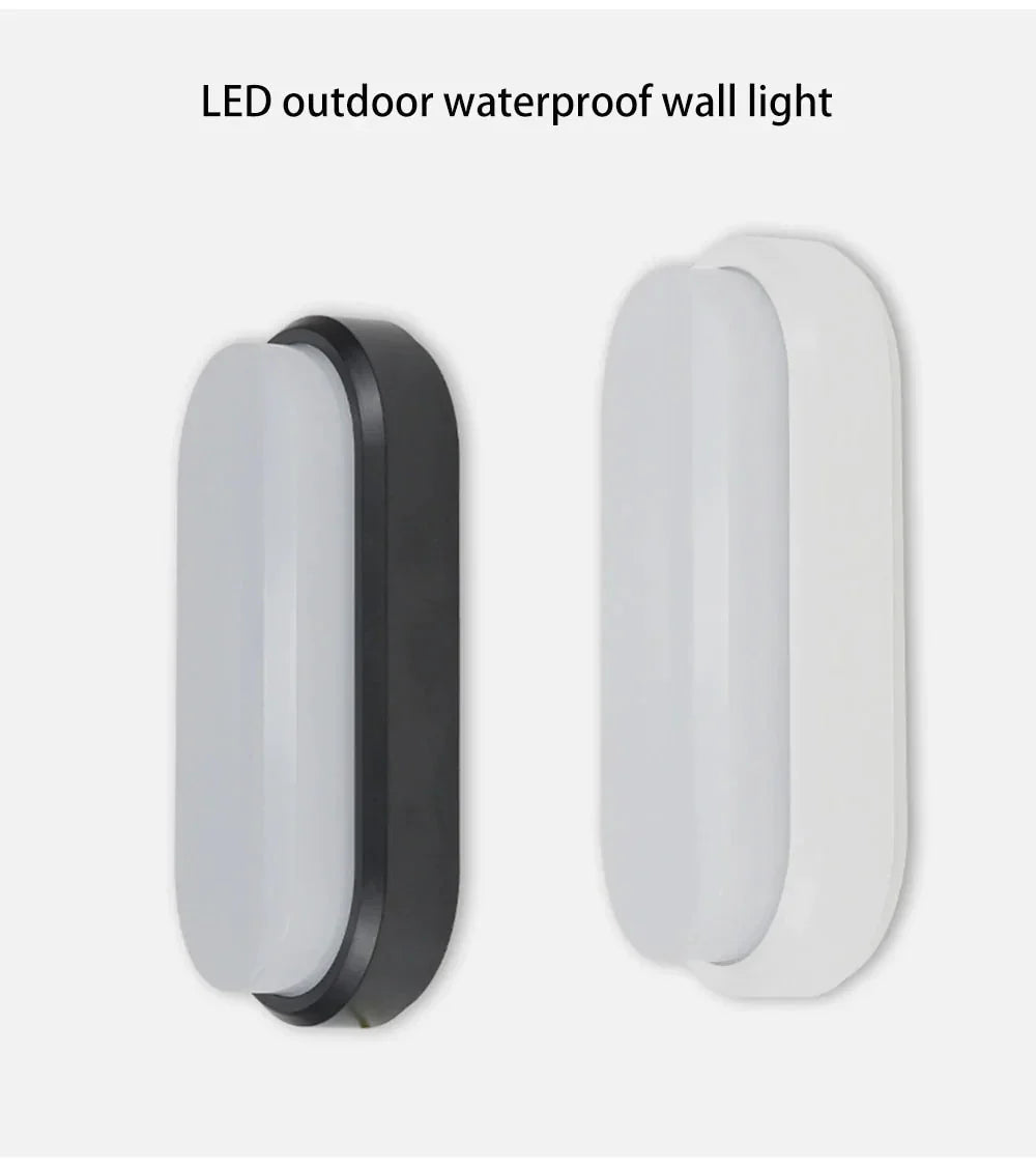 12W 15W Led Waterproof Ceiling Lights Ultra - Thin Elliptic Lamps For Balcony Living Room Kitchen