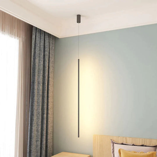 Simple Line Pendant Lights Hanging Lamp Lighting Restaurant Bar Hall Light Creative Geometry Lines