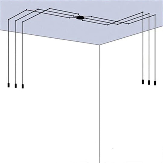Simple Hanging Lamp Minimalist Pendant For Home Living Meeting Room Corridor Bedroom Lighting