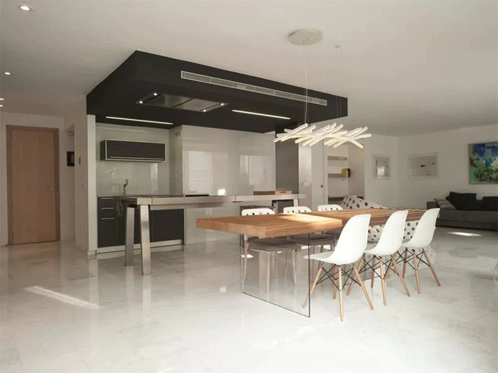 Creative Pendant Light Modern Fishbone Hanging Lamp For Bedroom Restaurant Office Minimalist