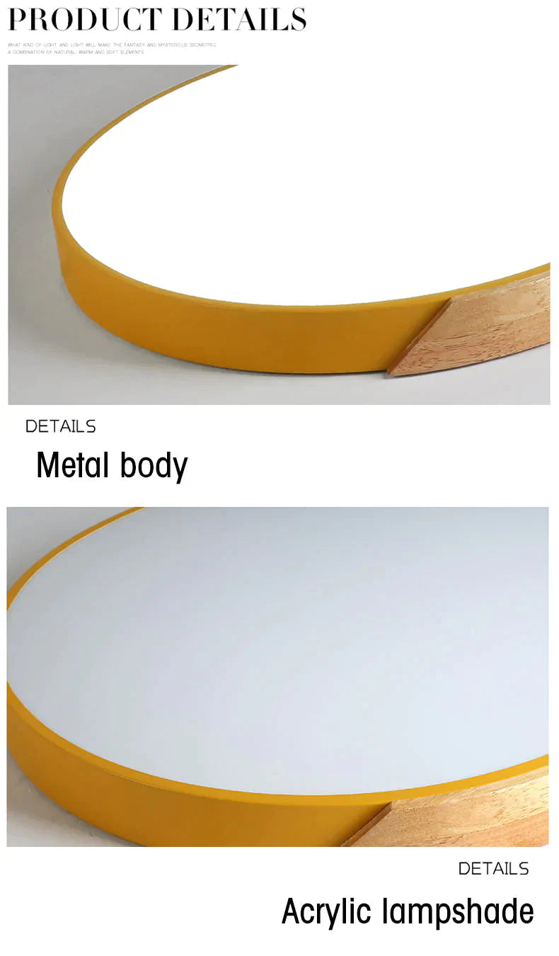 Modern Led Ceiling Light For Living Room Lighting Fixtures Bedroom Kitchen Surface Mount Lamp White