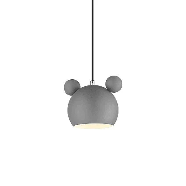 Pendant Lights Nordic Macaron Wrought Iron Personality Cute Lighting Cartoon Corridor Bedroom