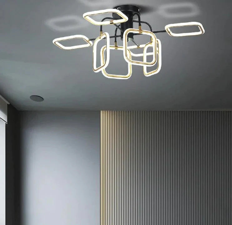 Nordic Pendant Lights Creative Led Aluminum Gold Lamp For Kids Room Living Bar Restaurant Retro