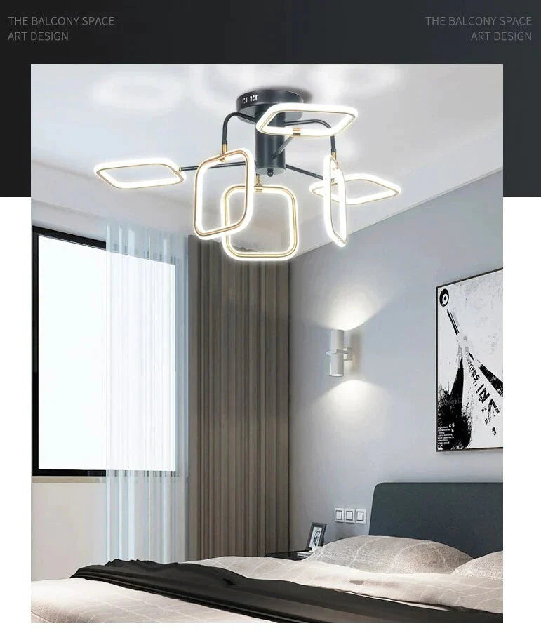Nordic Pendant Lights Creative Led Aluminum Gold Lamp For Kids Room Living Bar Restaurant Retro