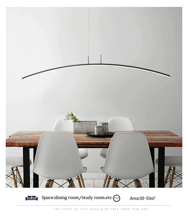 Remote Control Modern Pendant Lights For Kitchen Dining Room Cord Hanging Ceiling Lamps Deco Maison