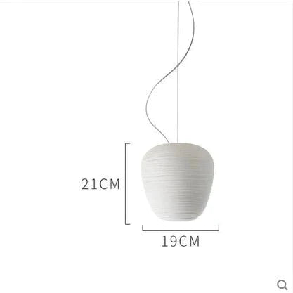 Nordic Simlpe Milky White Pendant Lights E27 Glass Single Head Lamp For Living Room Dining Bedroom