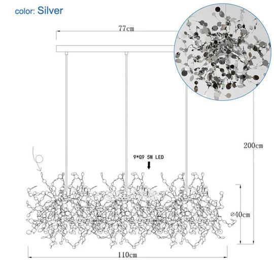 Modern Pendant Lights Stainless Steel Shade Dining Room Lamp Led Luminaire Suspendu Restaurant