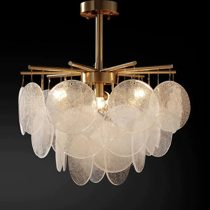 Modern Pendant Light Living Room Minimalist Copper Lighting Dining Lamp Bedroom Brass Pipe Erected