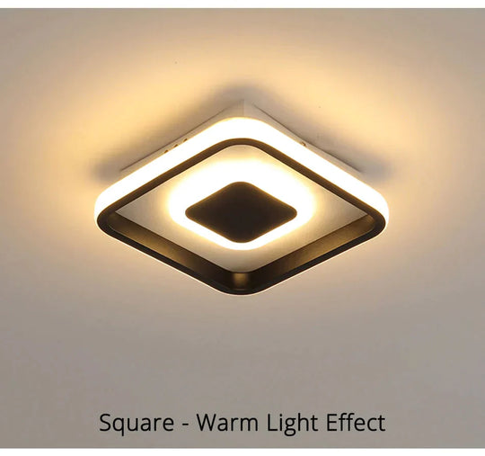 The Fashion Modern Led Ceiling Lights For Hallway Study Room Living Indoor Lighting 16 - 18W
