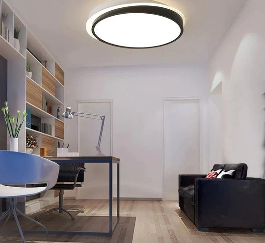 Modern Bedroom Ceiling Lights White And Black Boby Color For 8 - 15Square Meters Lamps Luminaria