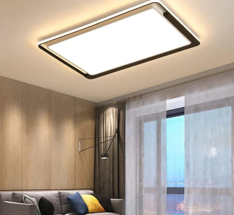 Modern Led Celling Lights Living Bedroom Dining Room Iron Body New Lampshade Lighting Lamp Lustres