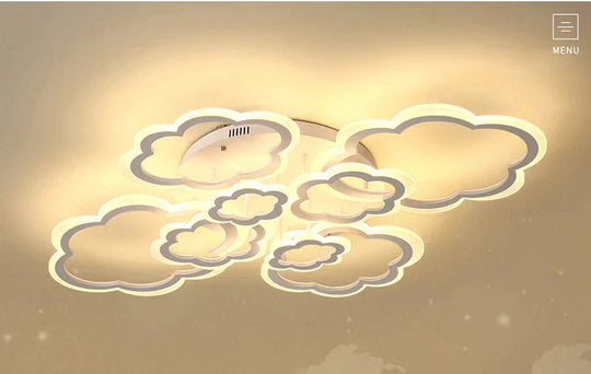 Remote Control Dimming Led Ceiling Lights Lamp For Living Room Bedroom Deckenleuchten Modern