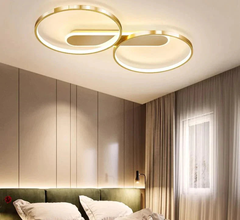 Bedroom Lamp Modern Minimalist Master Ceiling Nordic Light Luxury Gold Led Living Room Study Home