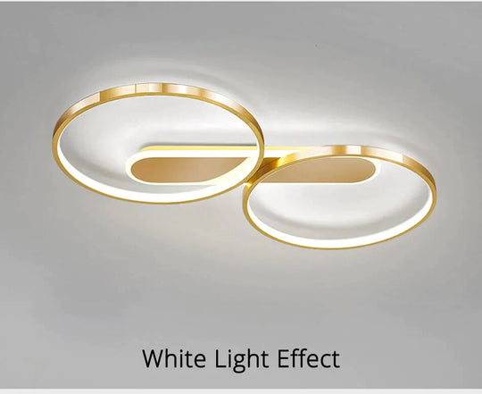 Bedroom Lamp Modern Minimalist Master Ceiling Nordic Light Luxury Gold Led Living Room Study Home
