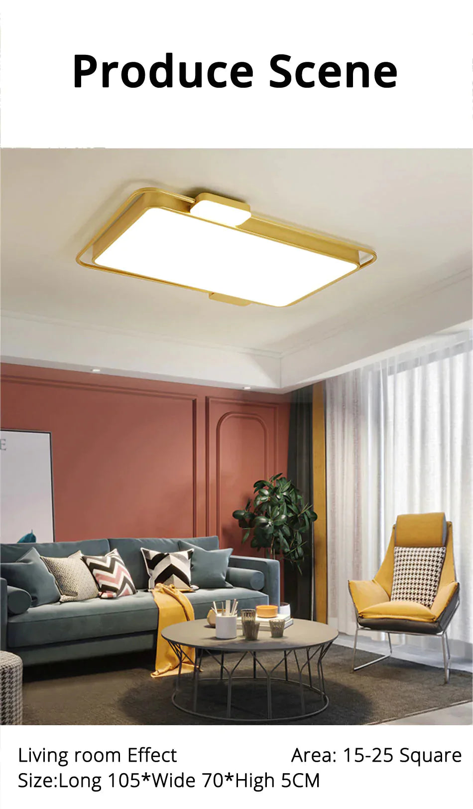 New Ceiling Light For Square/Round/Rectangle Shape Led Bedroom Luminarias Para Teto Led Lights Home