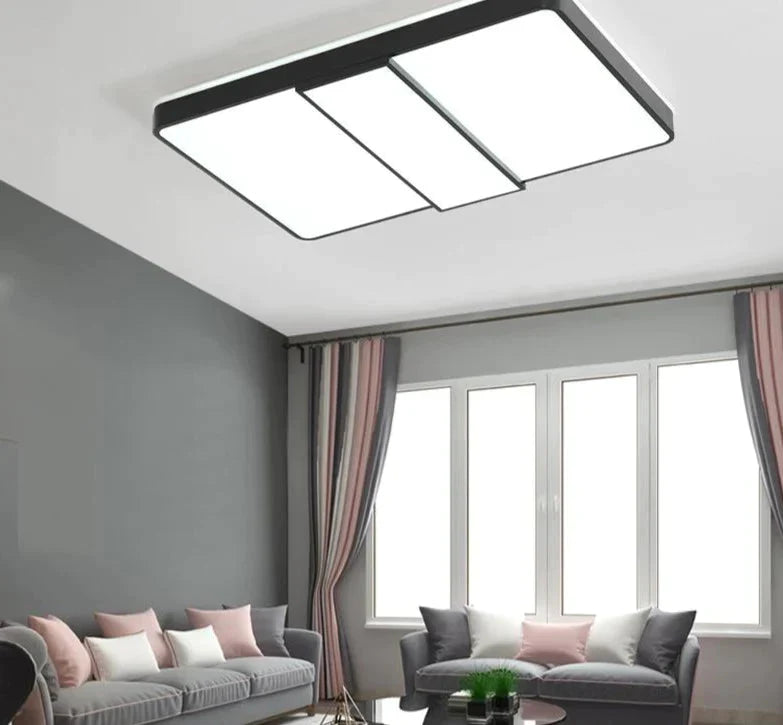 Black White Ceiling Lights Modern Lampshade High Quality Lamp For Living Room Bedroom Lamparas De