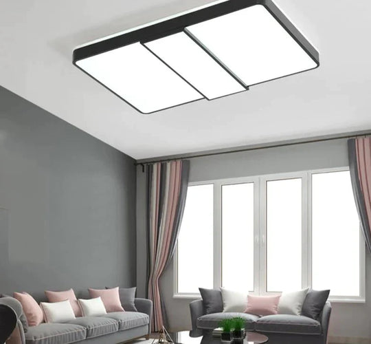 Black White Ceiling Lights Modern Lampshade High Quality Lamp For Living Room Bedroom Lamparas De