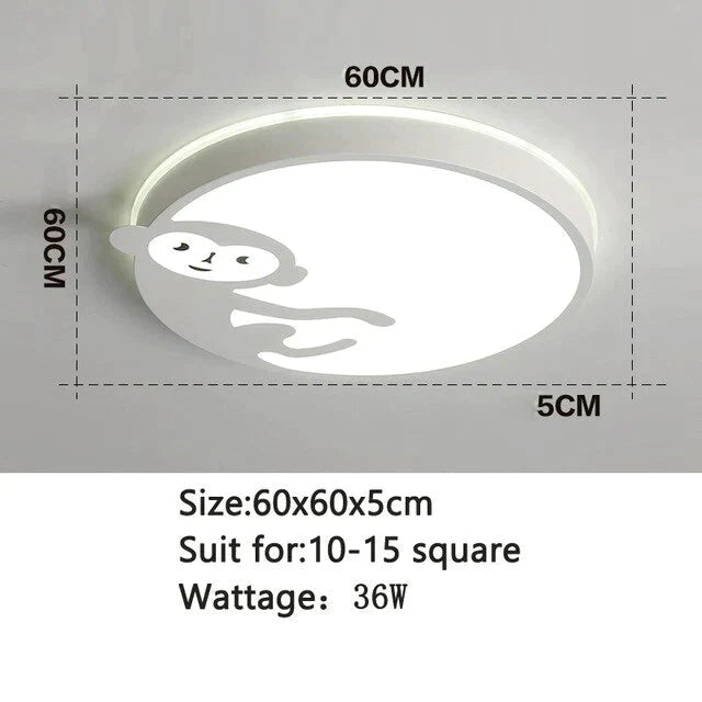 Modern Led Ceiling Lights For Living Room Bedroom Indoor Lighting Lamp Fixture Remote Control
