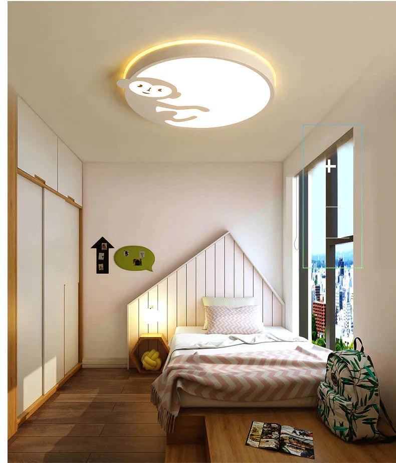 Modern Led Ceiling Lights For Living Room Bedroom Indoor Lighting Lamp Fixture Remote Control
