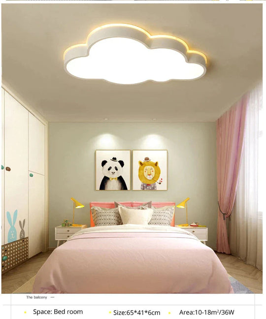 Modern Led Ceiling Lights For Living Room Bedroom Indoor Lighting Lamp Fixture Remote Control
