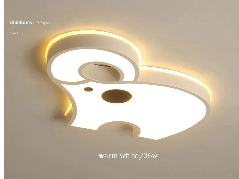 Modern Led Ceiling Lights For Living Room Bedroom Indoor Lighting Lamp Fixture Remote Control