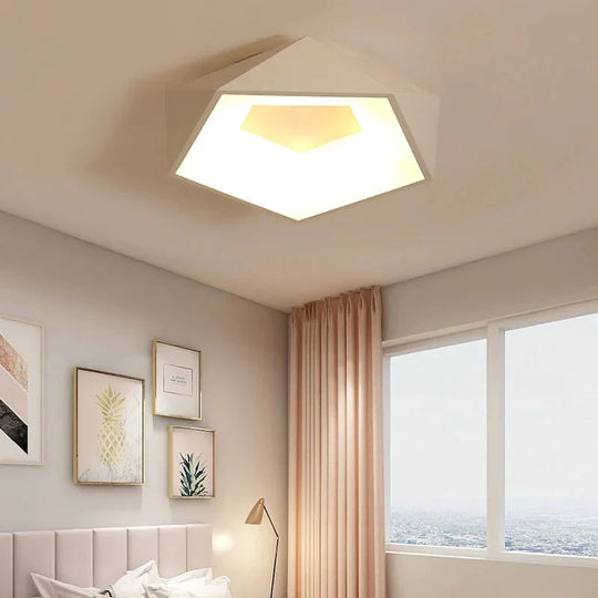 Led Light Ceiling Modern For Living Room Commercial Places W/Dimmable + Rc Lamp Fixtures Lighting