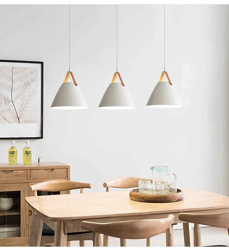Nordic Minimalist Pendant Light Creative Bedside /Restaurant /Bedroom/ Bar Dining Table Study Lamp