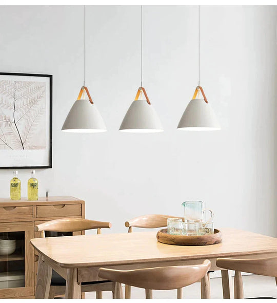 Nordic Minimalist Pendant Light Creative Bedside /Restaurant /Bedroom/ Bar Dining Table Study Lamp