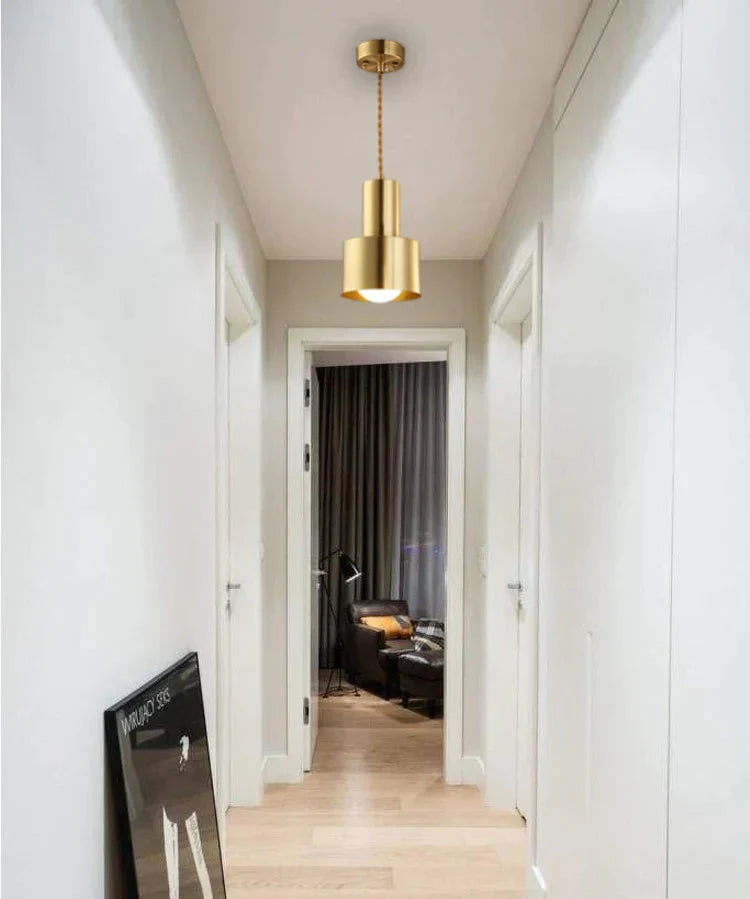Copper Pendant Light Dining Room Kitchen Island Led Brass Hanging Lamp Lighting Fixture Loft