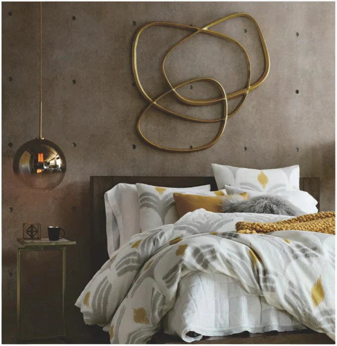 Customized 1 Set Of 8 Pieces Gold Glass Ball Hanging Lamp Pendant