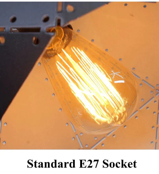 Pendant Lights Modern Lighting Lamps Diamond Shape Starry Metal Lamp For Kitchen Island Dinning