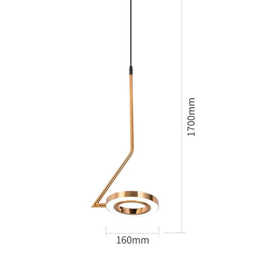 Nordic Designer Lamps Pendant Loft Bedroom Bedside Restaurant Led Chandelier Lighting Luminaria Bar
