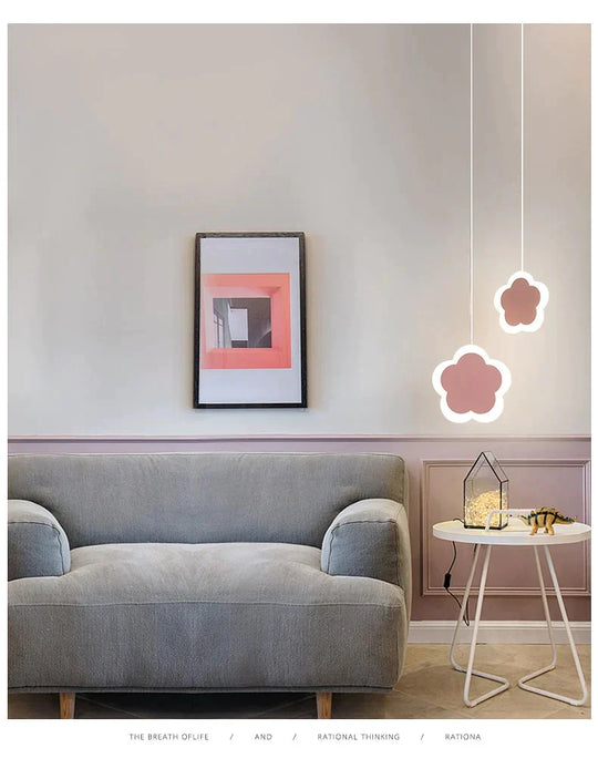 Creative Cute Heart - Shaped Led Pendant Lights Net Red Shop/Aisle/Bedside Children’s Lamp