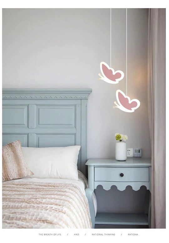 Creative Cute Heart - Shaped Led Pendant Lights Net Red Shop/Aisle/Bedside Children’s Lamp