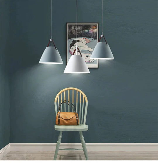 Restaurant Pendant Lighting Kitchen Lamp Dining Room Led Light Nordic Modern Hanging For Bedroom