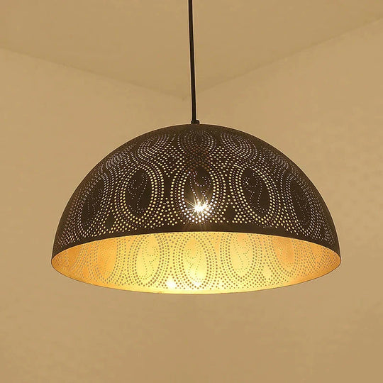 Retro Industrial Wind Chandelier Restaurant Entrance Bar American Handmade Hollow Iron Designer