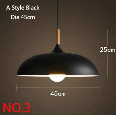 Livewin Led Hanglamp Vintage Loft Pendant Lights/Pendant Lamps Aluminum Suspension Luminaire Wood