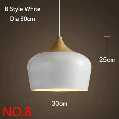 Livewin Led Hanglamp Vintage Loft Pendant Lights/Pendant Lamps Aluminum Suspension Luminaire Wood