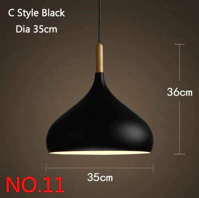 Livewin Led Hanglamp Vintage Loft Pendant Lights/Pendant Lamps Aluminum Suspension Luminaire Wood