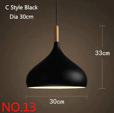 Livewin Led Hanglamp Vintage Loft Pendant Lights/Pendant Lamps Aluminum Suspension Luminaire Wood